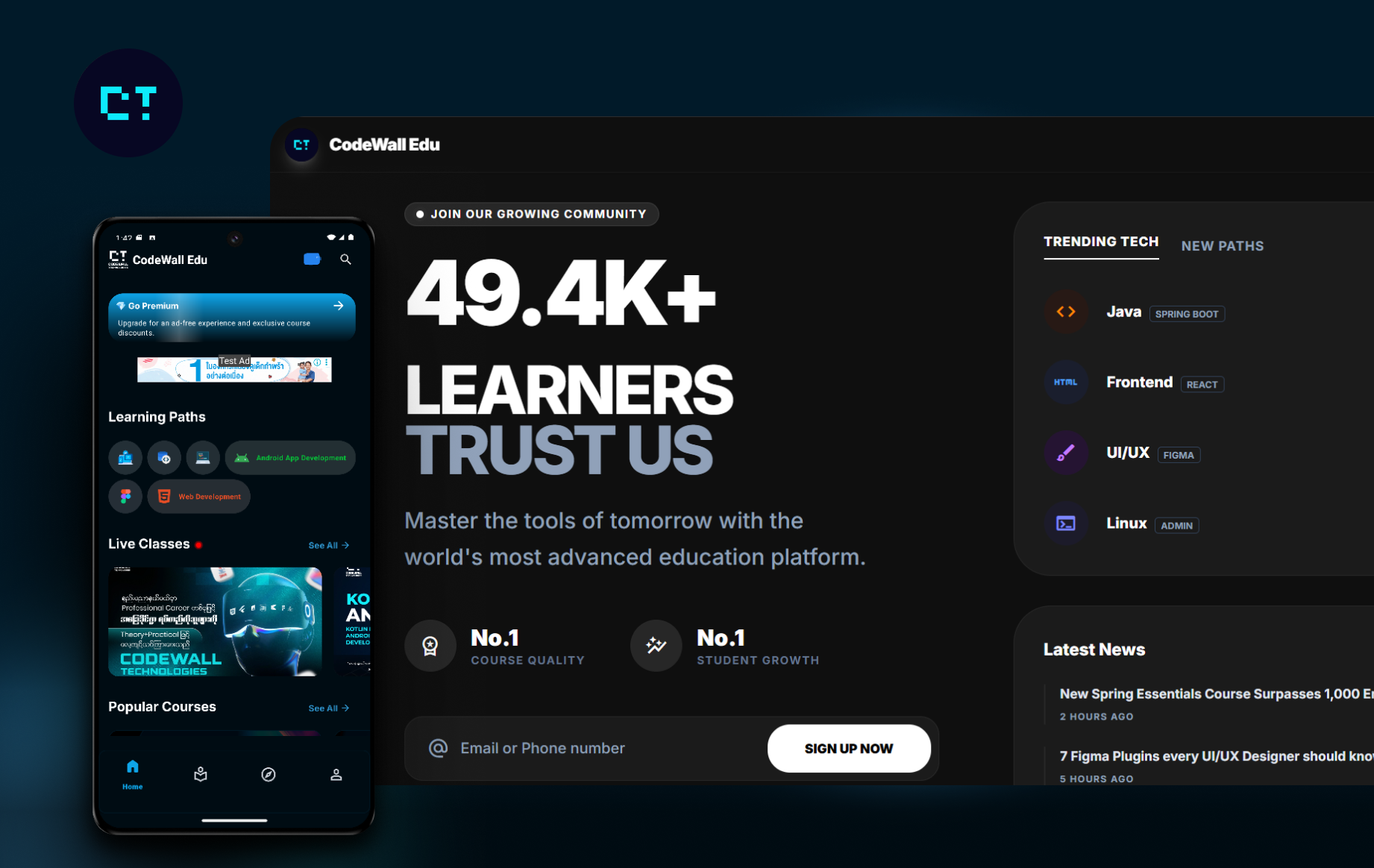 CodeWall App Experience